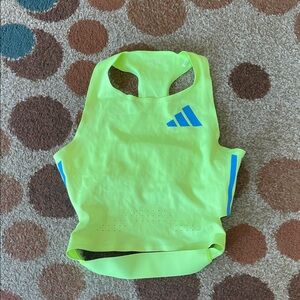 Lime Green Adidas Athletic Tank Top